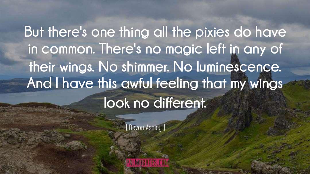 Shimmer quotes by Devon Ashley