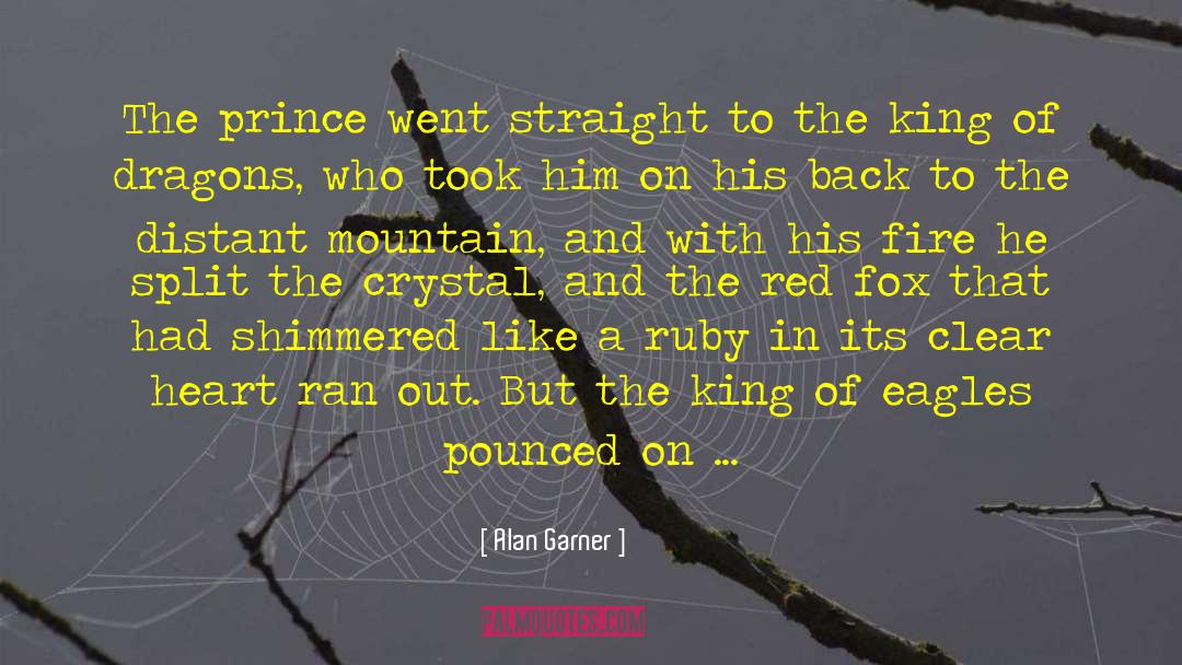 Shimmered Red quotes by Alan Garner