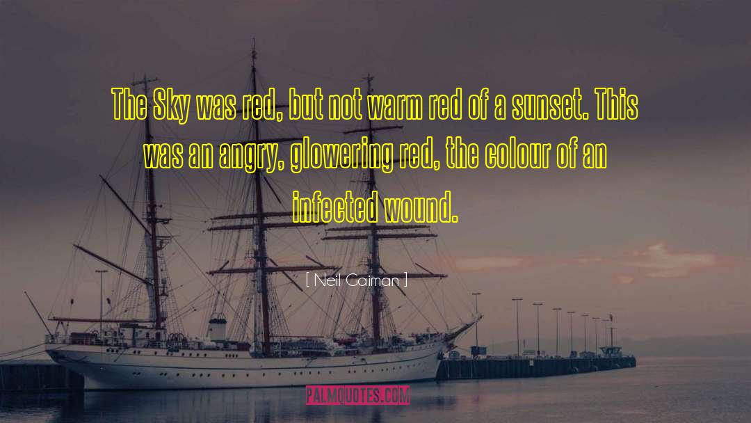Shimmered Red quotes by Neil Gaiman
