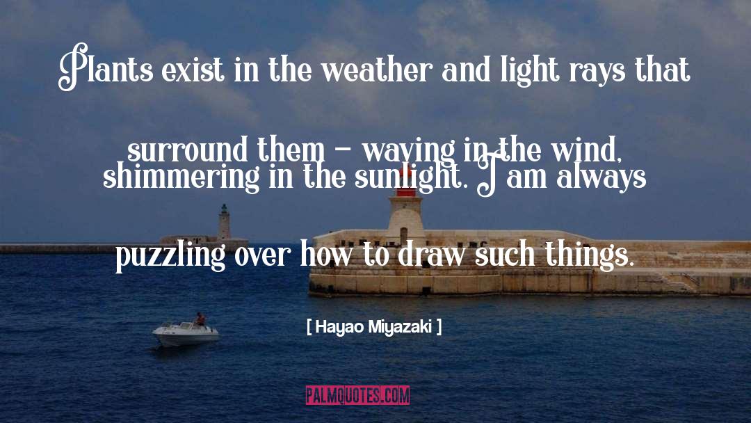 Shimmering quotes by Hayao Miyazaki