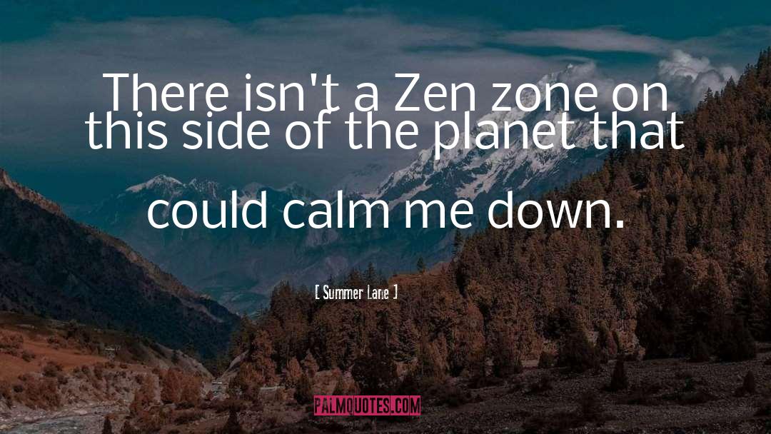 Shimmering Zen quotes by Summer Lane