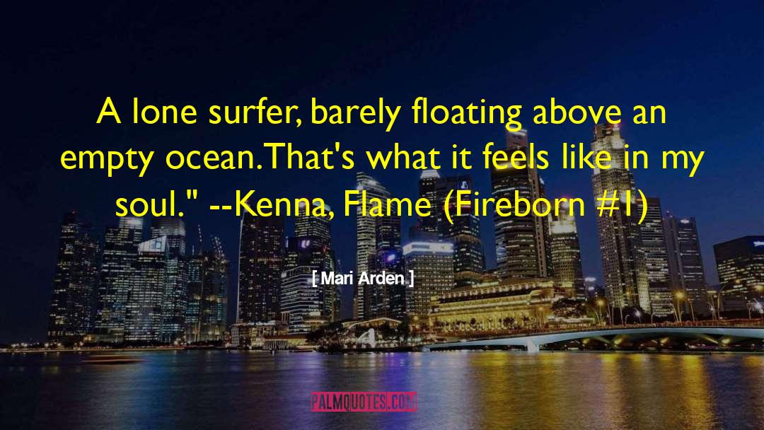 Shimooka Surfer quotes by Mari Arden