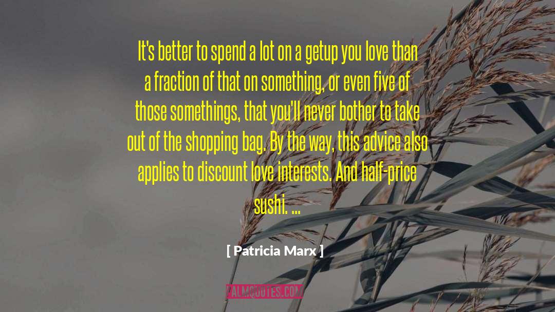 Shinano Sushi quotes by Patricia Marx
