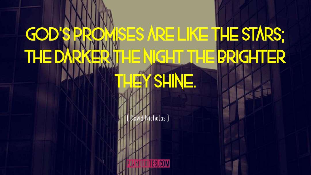 Shine Brighter quotes by David Nicholas