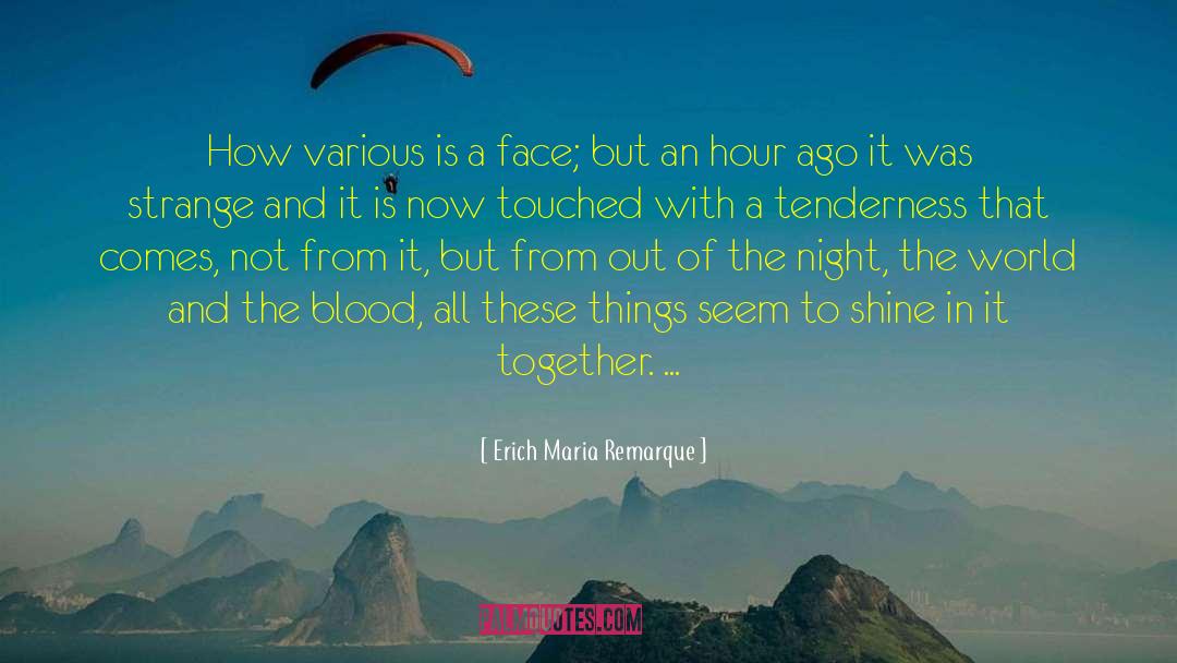 Shine Brighter quotes by Erich Maria Remarque