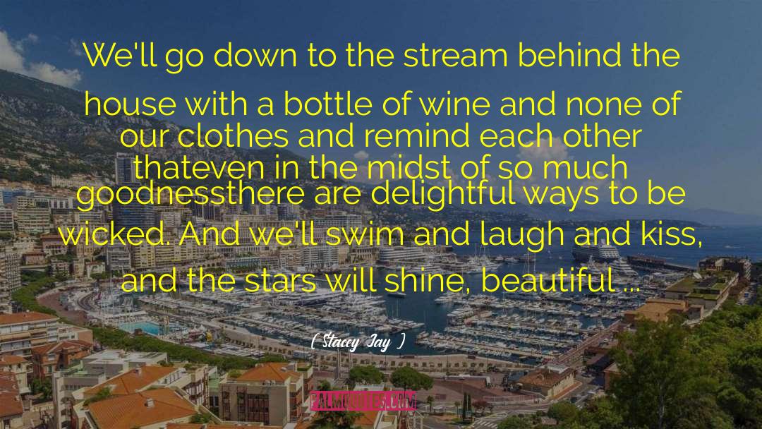 Shine Brighter quotes by Stacey Jay