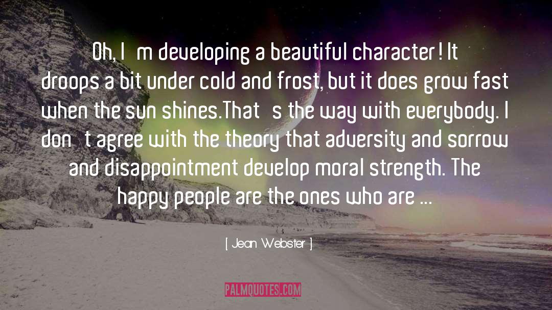 Shines quotes by Jean Webster
