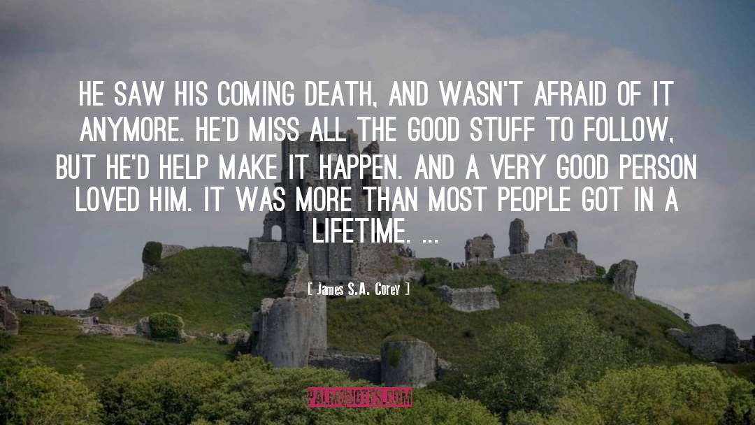 Shinigami Death quotes by James S.A. Corey