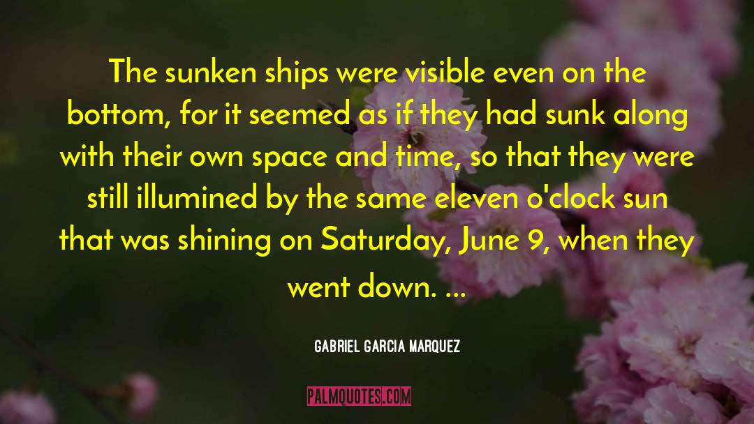 Shining Gem quotes by Gabriel Garcia Marquez