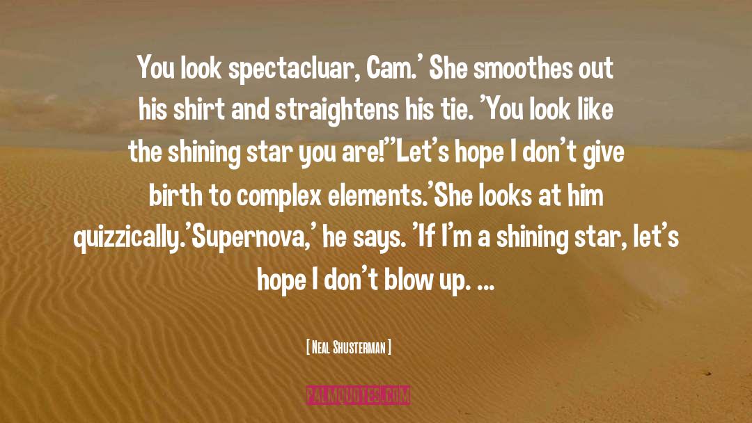 Shining Star quotes by Neal Shusterman