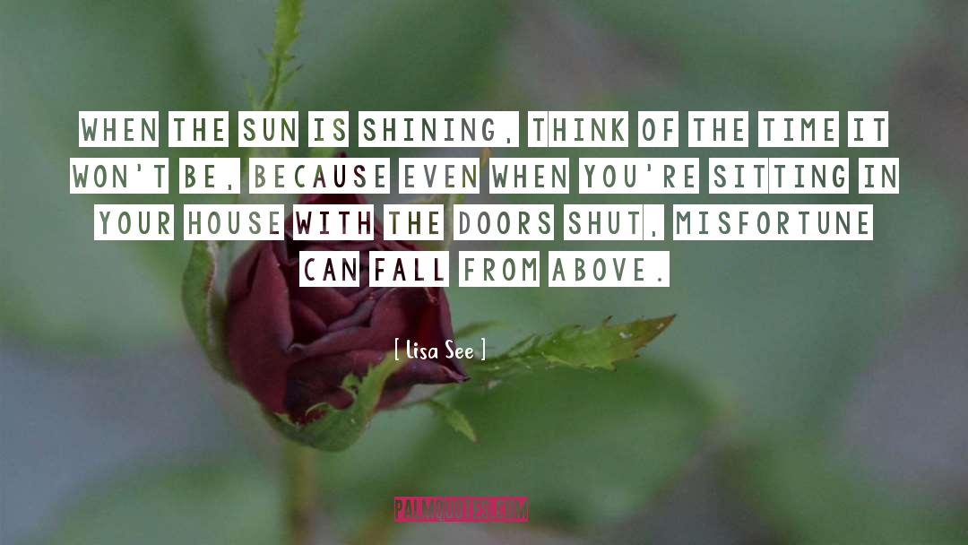 Shining Within quotes by Lisa See