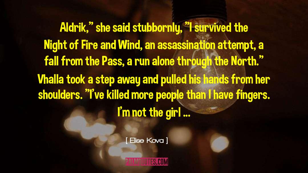 Shiota Assassination quotes by Elise Kova