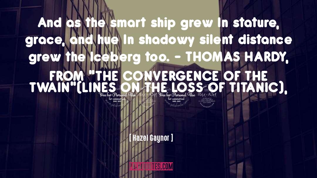 Ship It quotes by Hazel Gaynor
