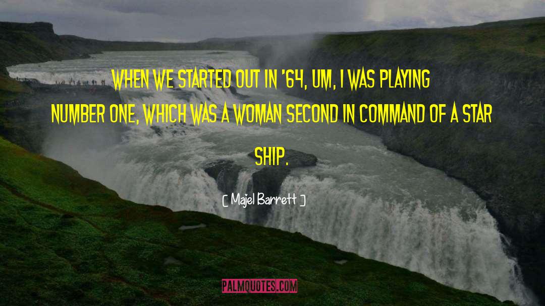 Ship Of Fools quotes by Majel Barrett