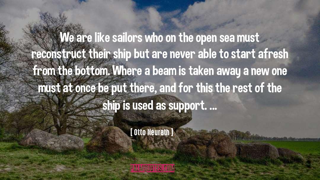 Ship quotes by Otto Neurath