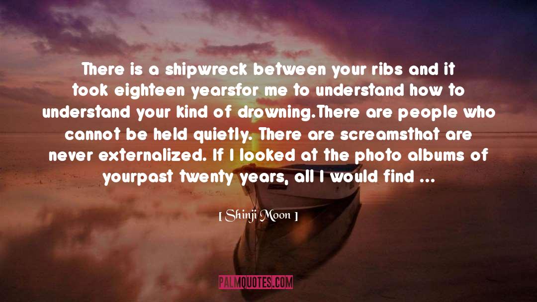 Shipwreck quotes by Shinji Moon