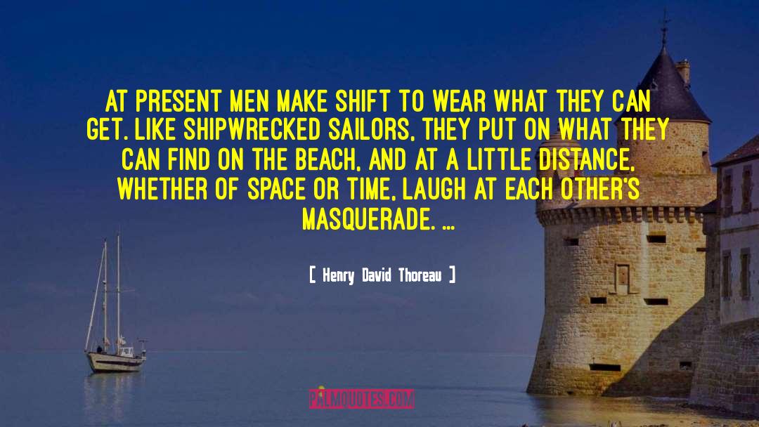 Shipwrecked quotes by Henry David Thoreau