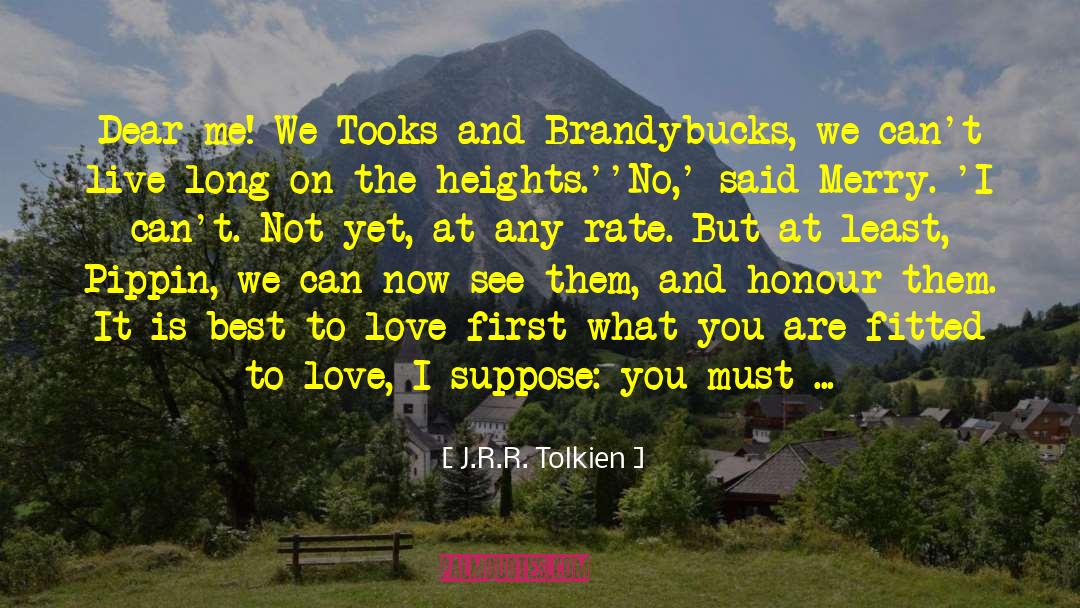 Shire quotes by J.R.R. Tolkien