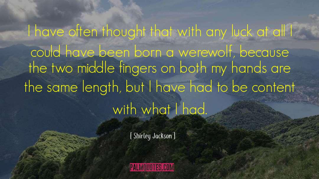 Shirley quotes by Shirley Jackson