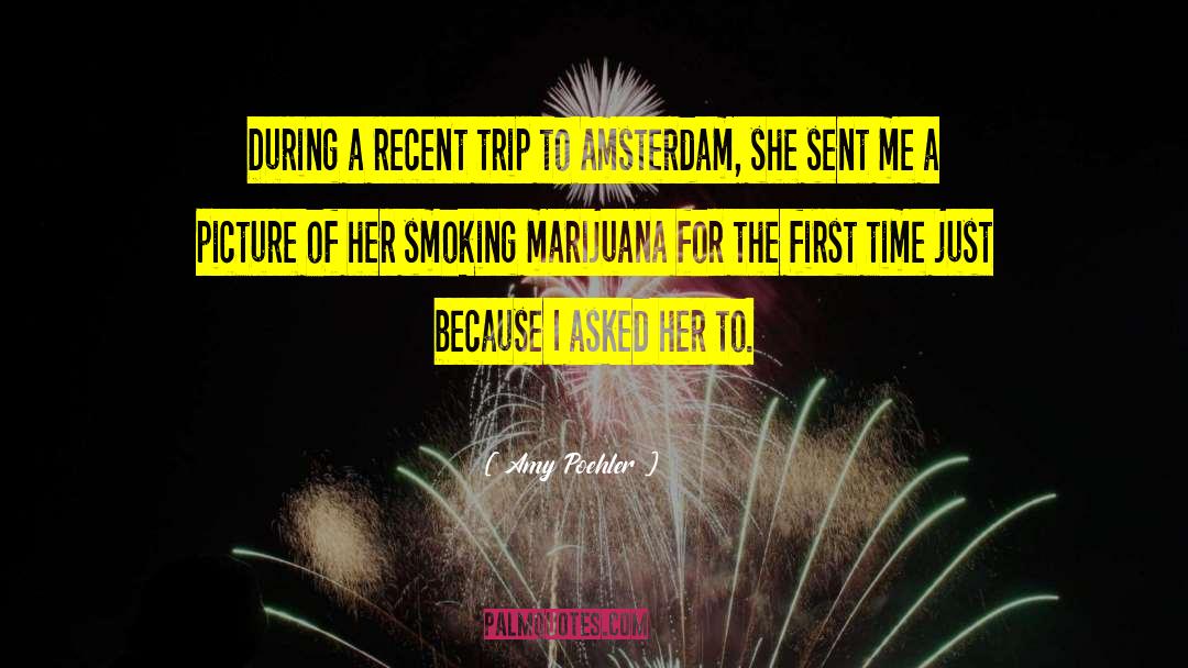 Shisha Smoking quotes by Amy Poehler