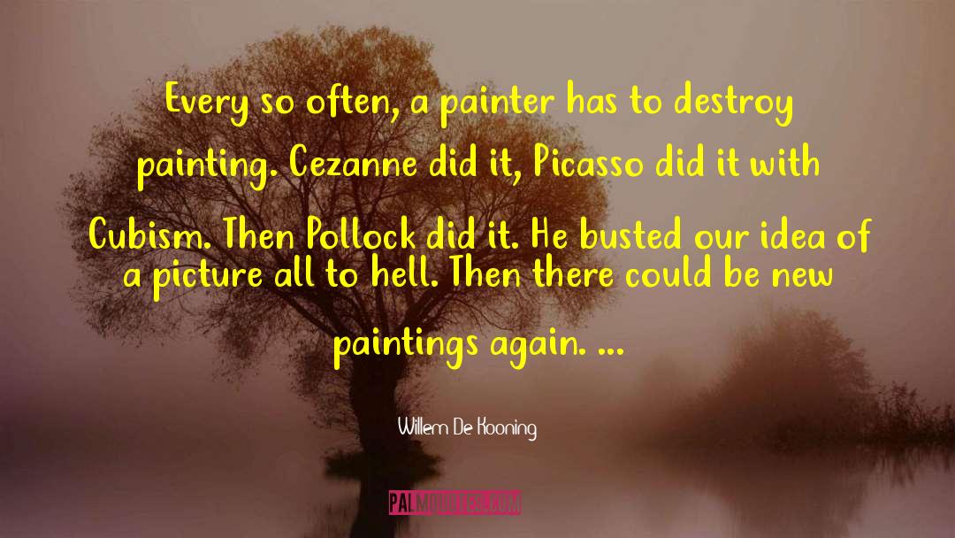 Shishkin Paintings quotes by Willem De Kooning