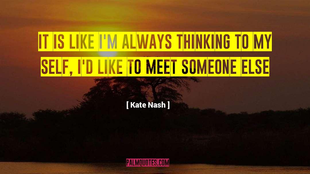 Shitsong quotes by Kate Nash