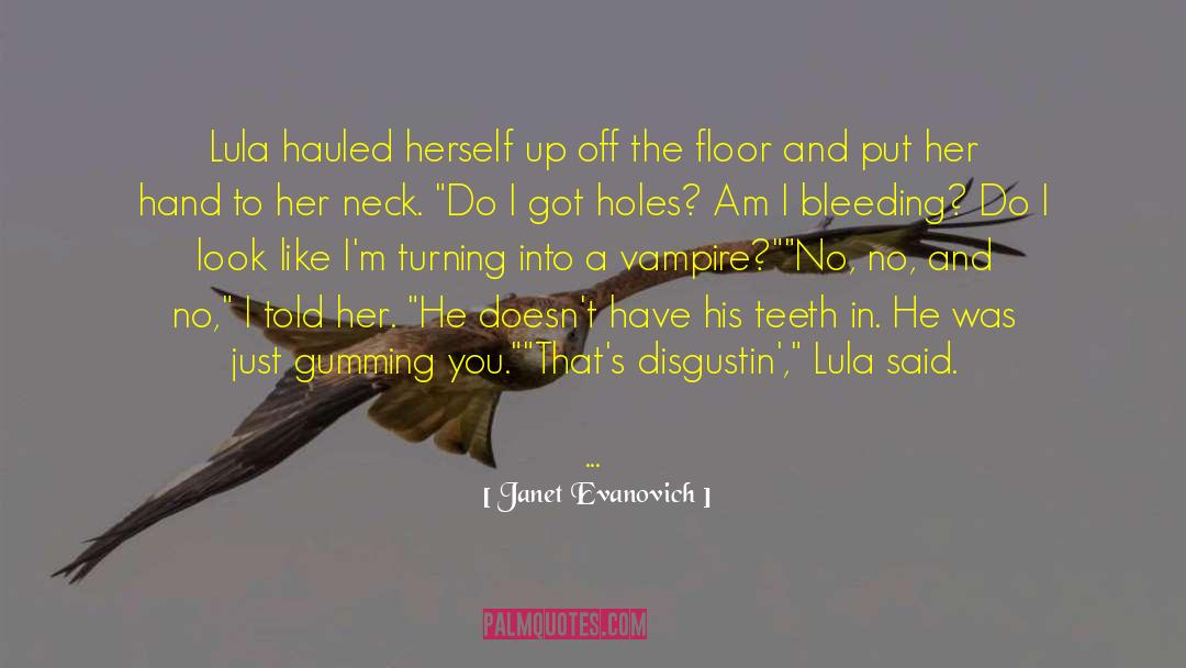 Shitting quotes by Janet Evanovich