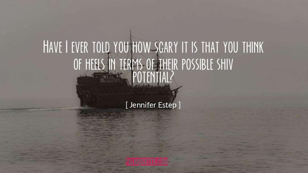 Shiv quotes by Jennifer Estep