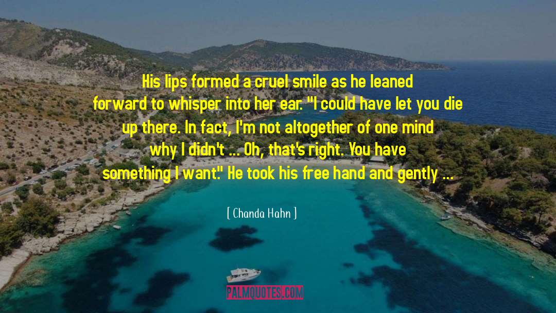 Shiver quotes by Chanda Hahn