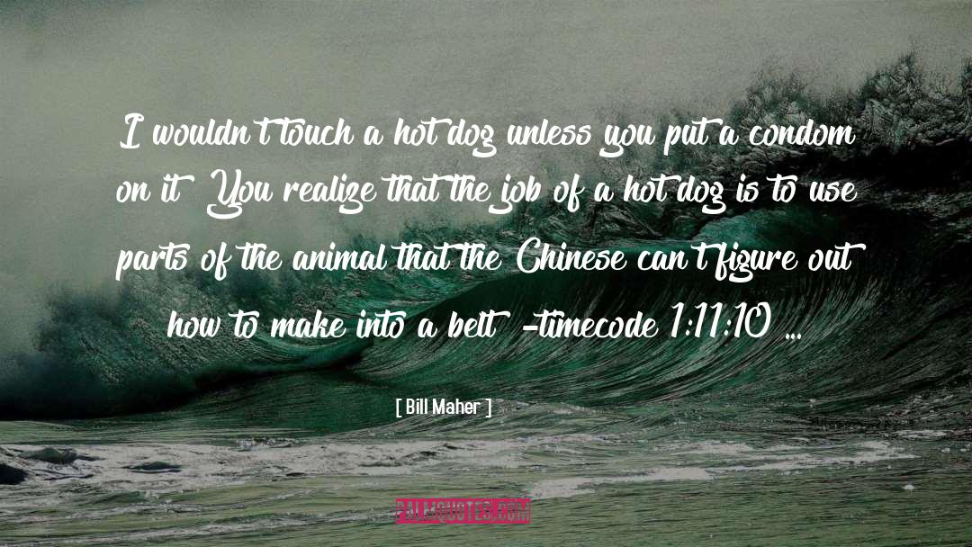 Shizue Dog quotes by Bill Maher
