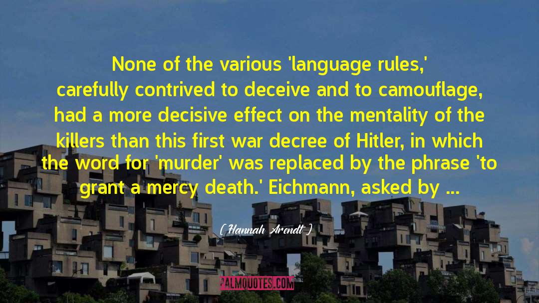 Shoah quotes by Hannah Arendt