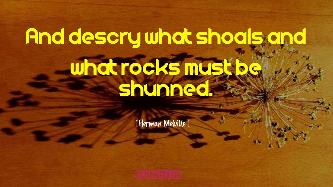 Shoals quotes by Herman Melville