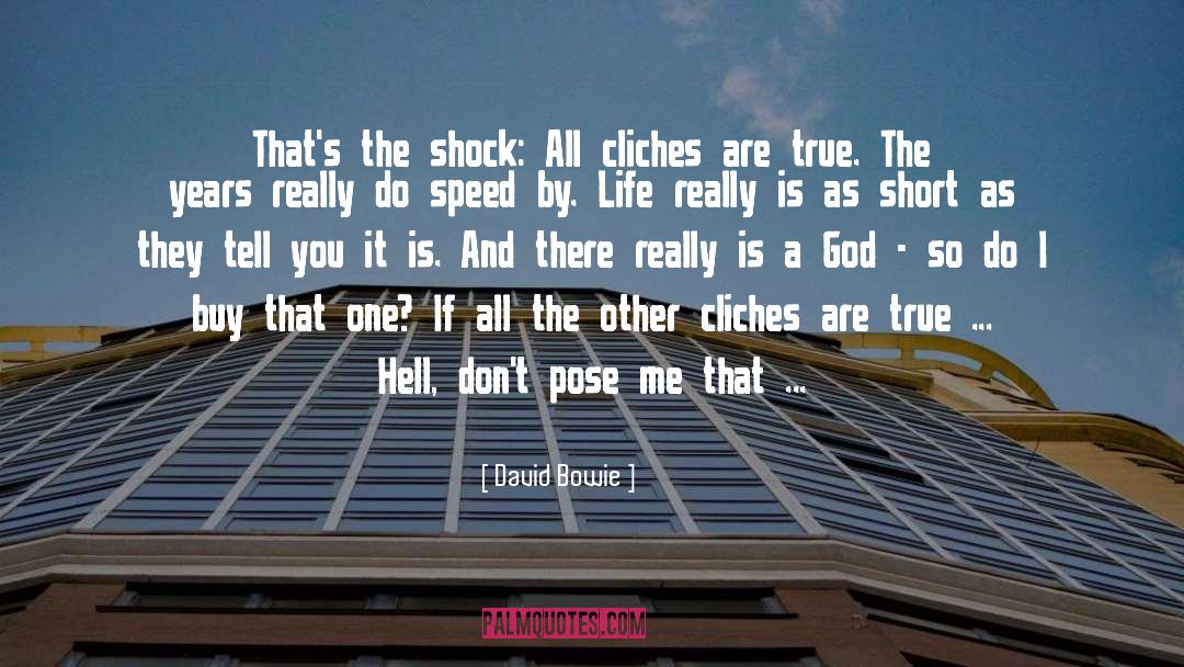 Shock quotes by David Bowie