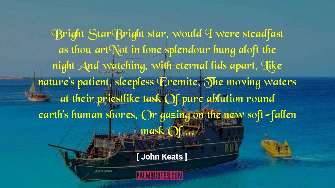 Shocked Awake quotes by John Keats