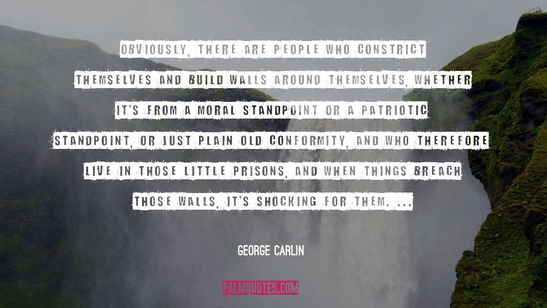 Shocking quotes by George Carlin