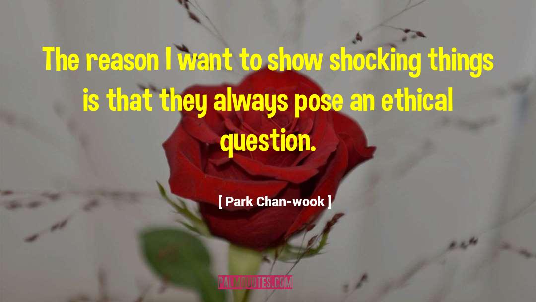Shocking Things quotes by Park Chan-wook