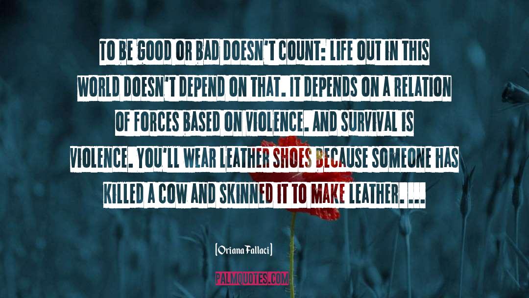 Shoes quotes by Oriana Fallaci