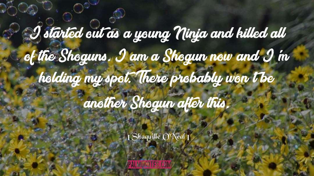 Shogun quotes by Shaquille O'Neal
