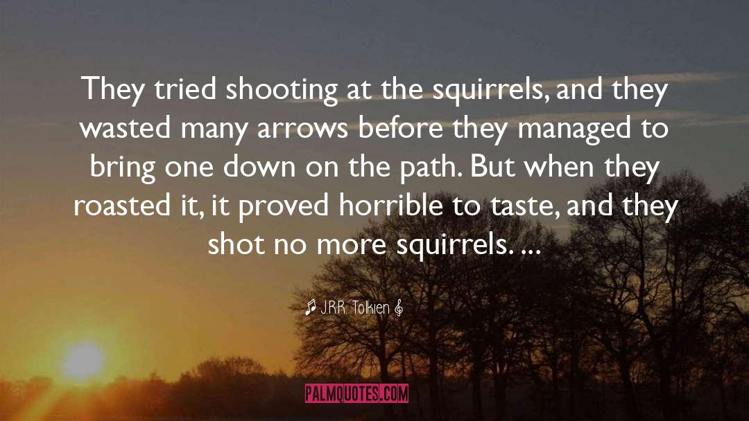 Shooting Aftermath quotes by J.R.R. Tolkien