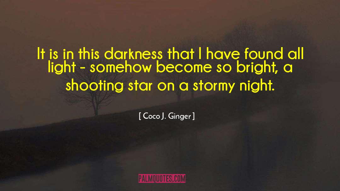 Shooting Star quotes by Coco J. Ginger