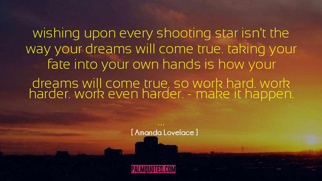 Shooting Star quotes by Amanda Lovelace