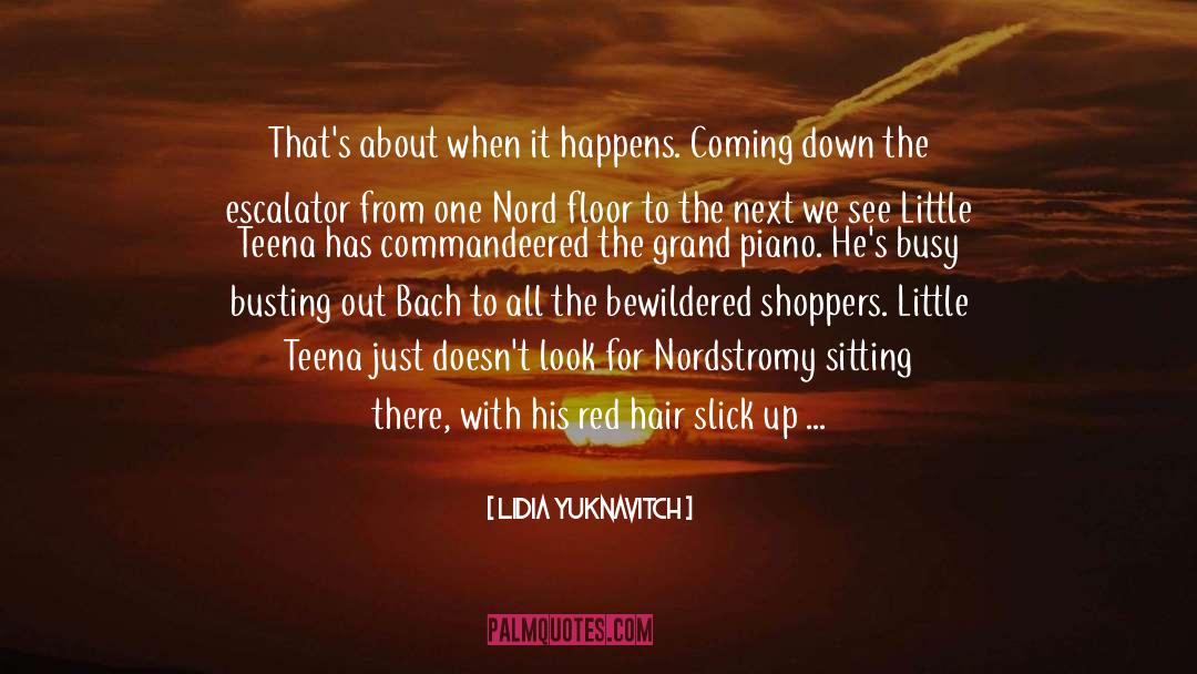 Shoppers quotes by Lidia Yuknavitch