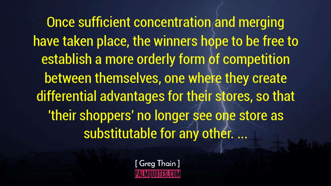 Shoppers quotes by Greg Thain