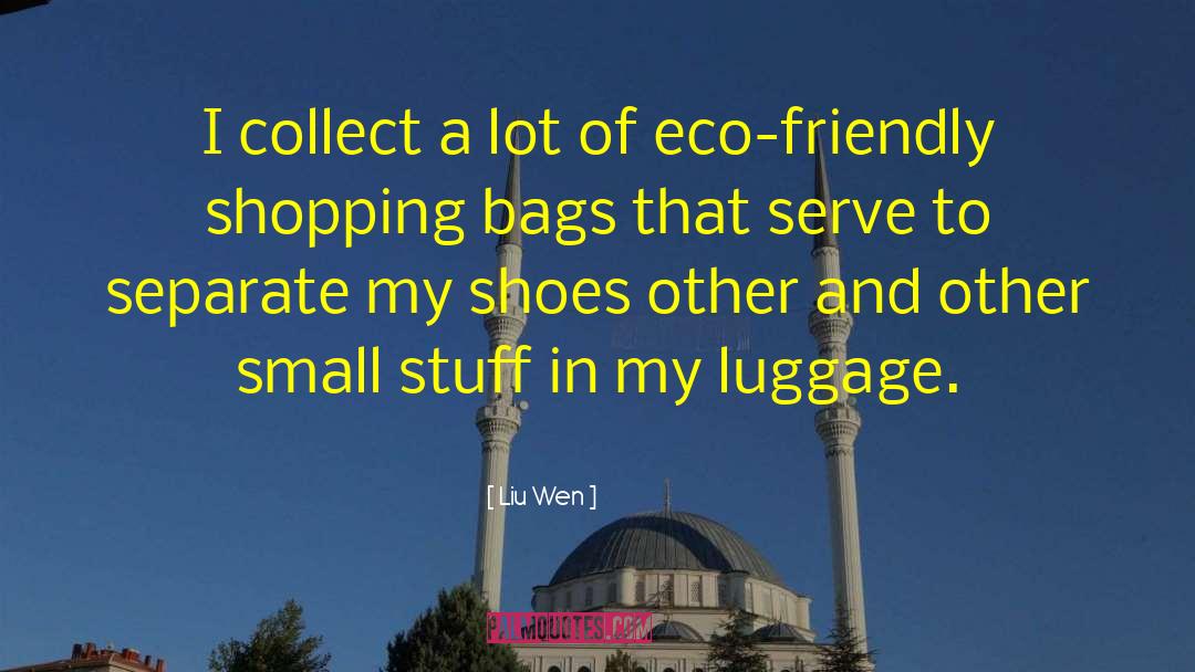 Shopping Galore quotes by Liu Wen