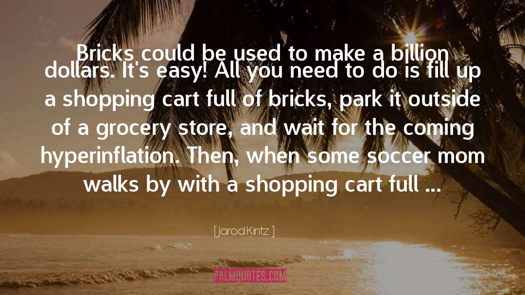 Shopping Galore quotes by Jarod Kintz