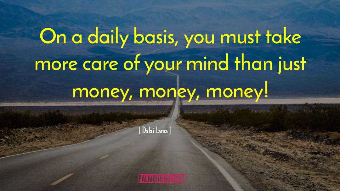 Shopping Money quotes by Dalai Lama
