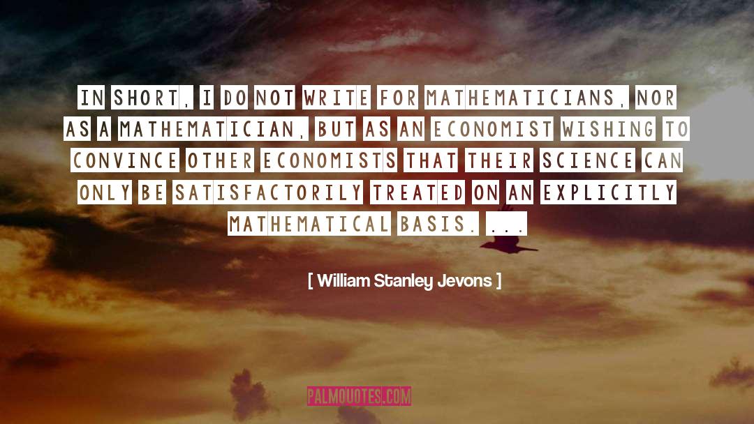 Short Alphabet quotes by William Stanley Jevons