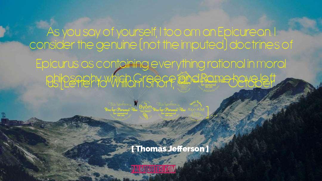 Short And Sweet quotes by Thomas Jefferson