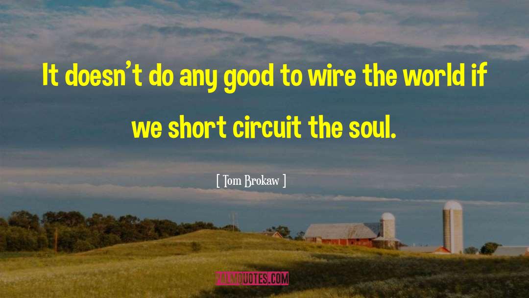 Short Circuit Thing quotes by Tom Brokaw