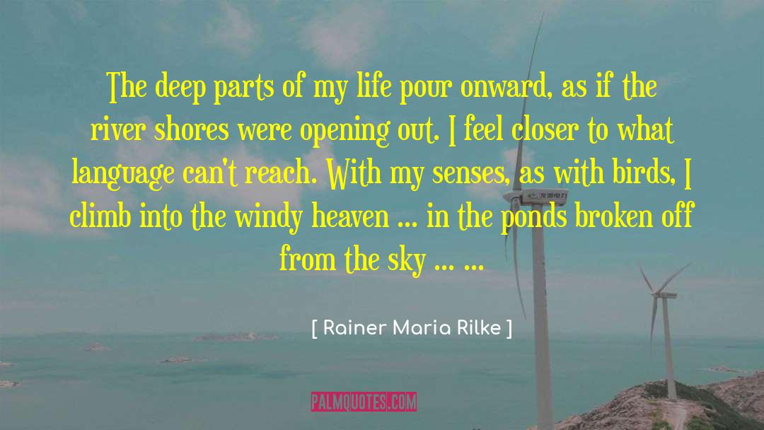 Short Deep Broken quotes by Rainer Maria Rilke